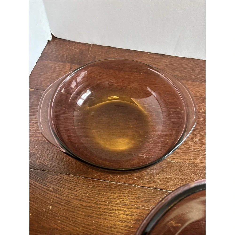 Pyrex 1.5 QT Visions Glass Cranberry 8